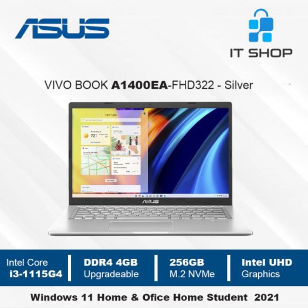 Dijual Asus Vivo Book i3 11 A1400EA-FHD322 - Silver Berkualitas