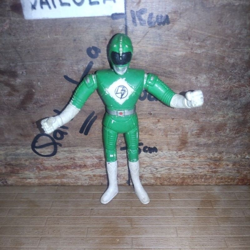 Action figure Vtg MMPR Power Rangers Green