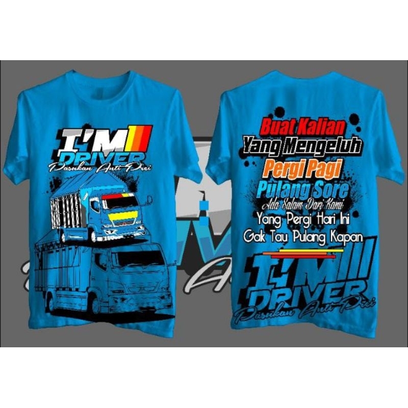 KAOS TRUCK IAM DRIVER || KAOS TRUK IAM DRIVER || KAOS IAM DRIVER || BAJU KAOS TRUCK IAM DRIVER || BA