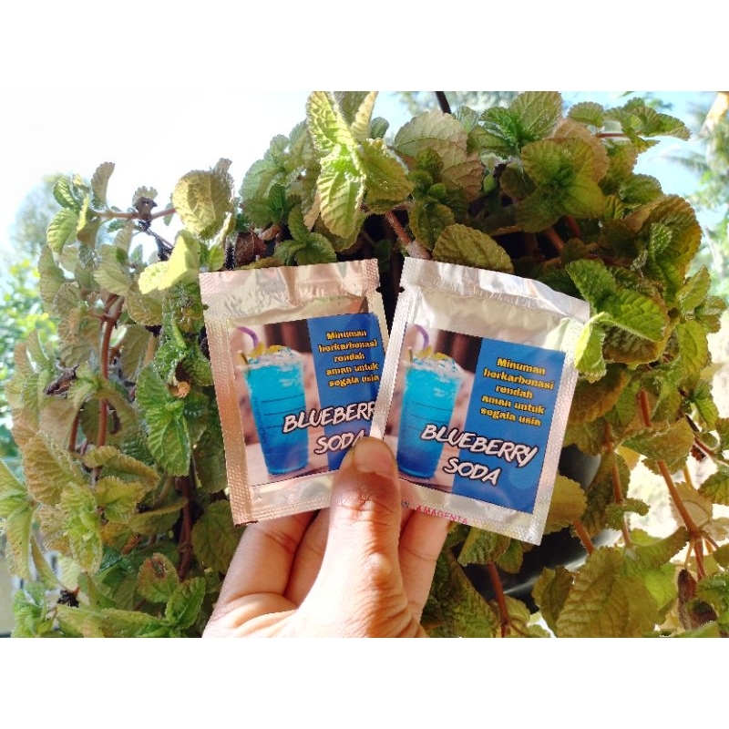 

Serbuk / Bubuk minuman Berkarbonasi Rasa Blue Cola | PEPSI Serbuk