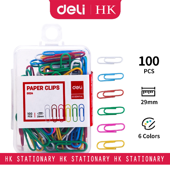 

PAPER CLIP WARNA ISI 100