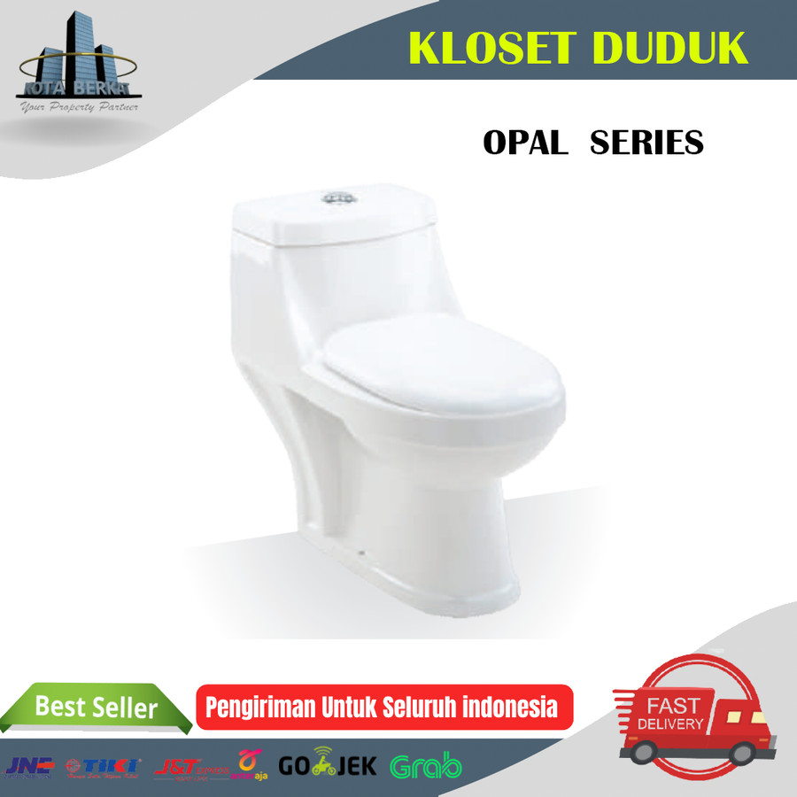 CLOSET DUDUK/ WC DUDUK TRILLIUN WARE OPAL SERIES