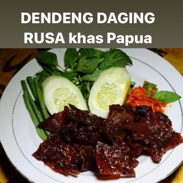 

Dendeng rusa khas papua makanan khas tanah merauke papua