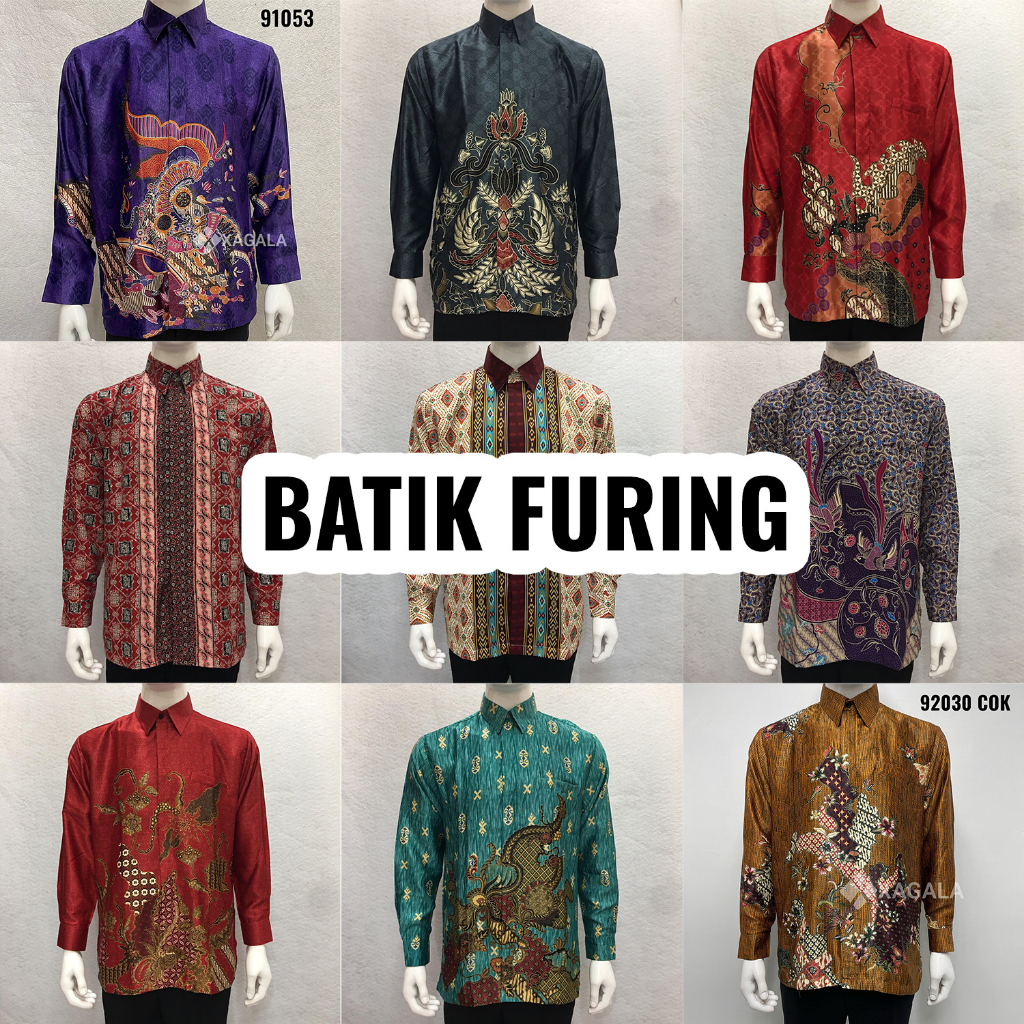 FURING KEMEJA BATIK PRIA LENGAN PANJANG DWI MAHARANI COL3