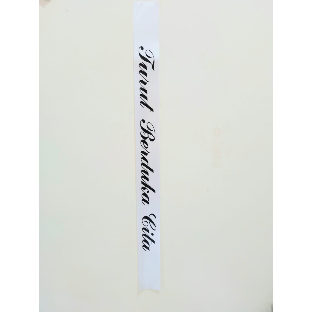 

Pita Ucapan Turut Berduka Cita 1 Pack isi 10 Pcs