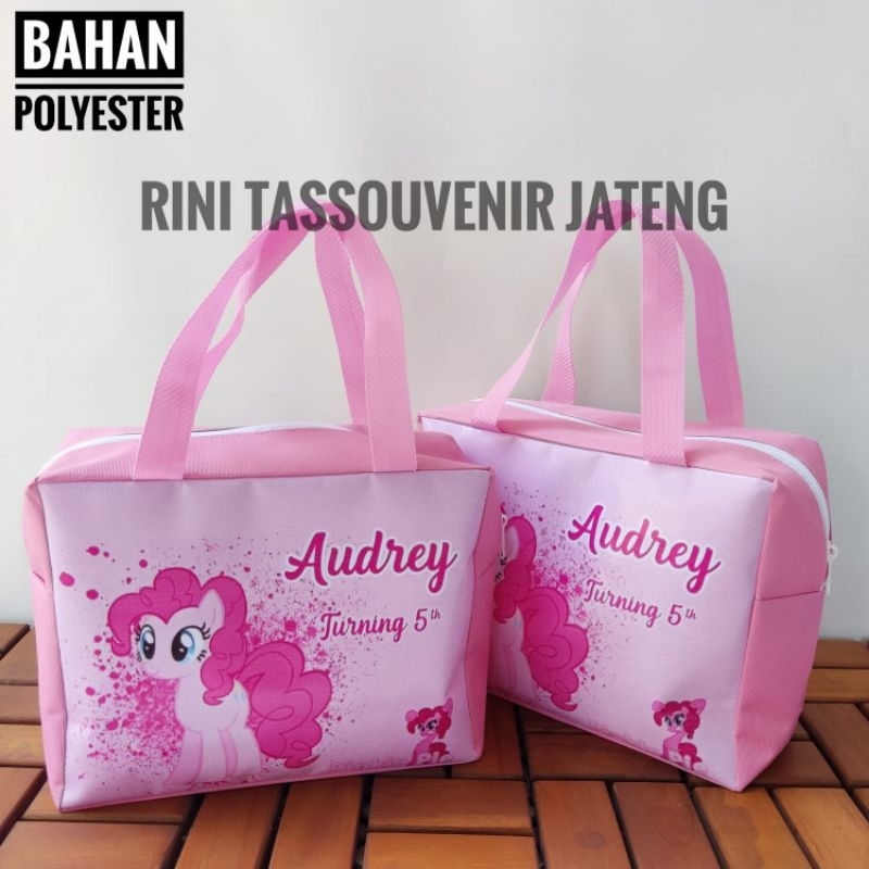 

PROMO!! tas ulang tahun resleting premium - Polyester