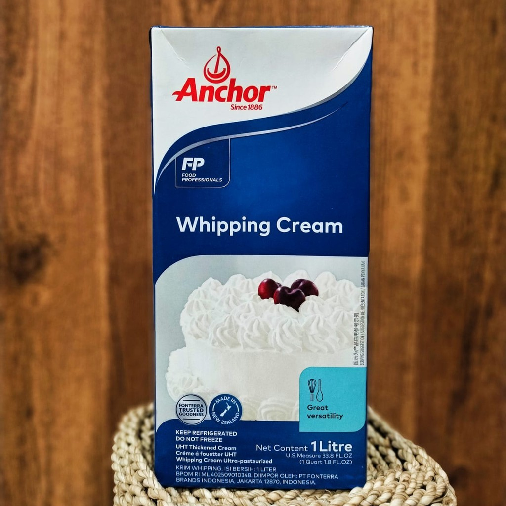 

Anchor Whipping Cream / Whip Cream 1liter