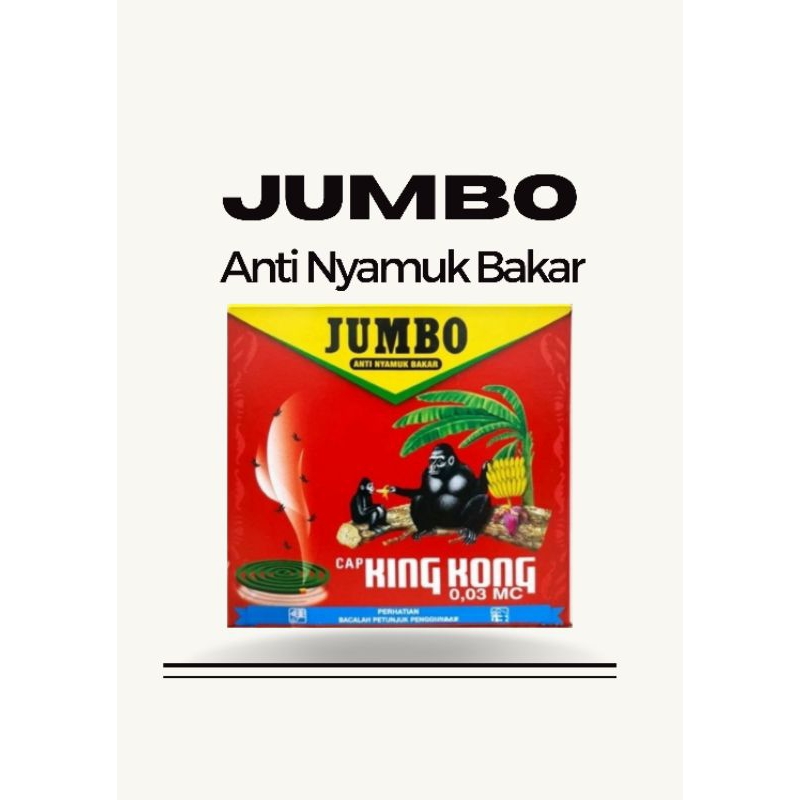 Obat Anti Nyamuk Bakar Cap Kingkong Jumbo dan SP