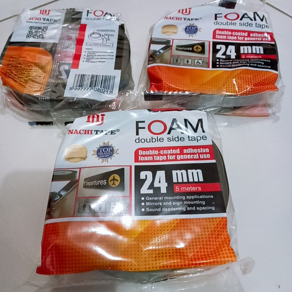 

Double Side Tape Foam 24mm Nachi 5 meter TOP Brands