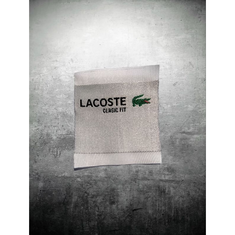 LACOSTE WOVEN RAJUT PREMIUM