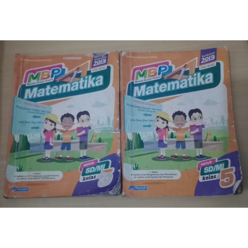 Mbp Matematika kelas 5 bekas