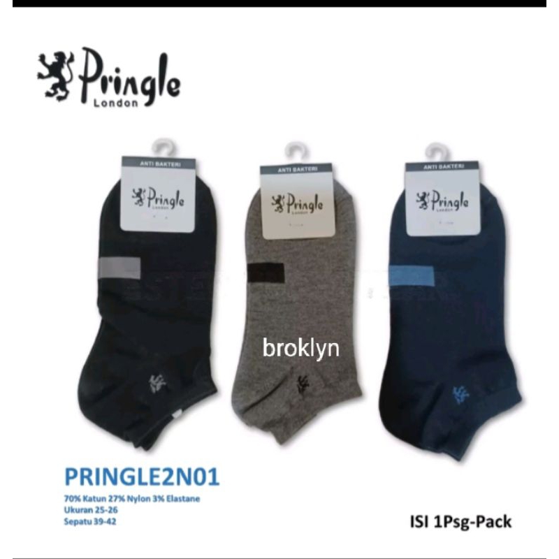 Pringle by Mundo kaos kaki sneker mata kaki