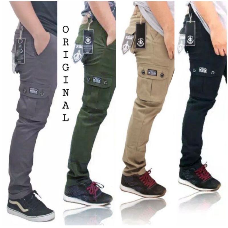 Cargo Panjang Celana Cargo Panjang Pria Slim fit Original Sm Killer