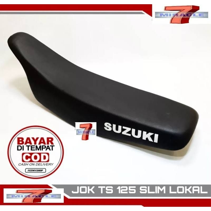 Jok suzuki TS 125 slim model SE trail jok motor ts jok murah berkualitas ts125 jok motor bahan empuk