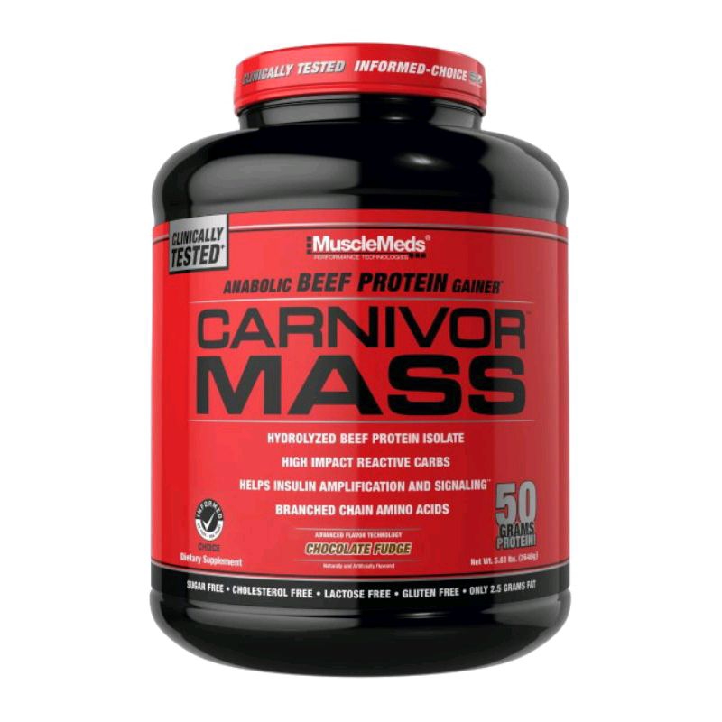 CARNIVOR MASS ANABOLIC BEEF PROTEIN GAINER