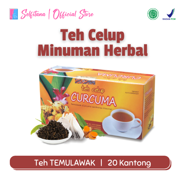 

Tazakka Teh Herbal - Curcuma - Temulawak 20 tea bag