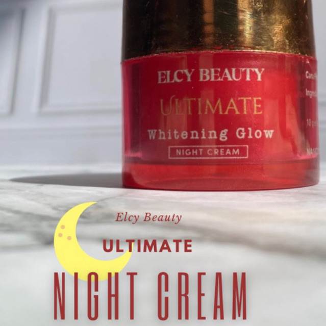 ECER NIGHT CREAM / KRIM MALAM / ELCY BEAUTY BPOM / LC BEAUTY BPOM KEMASAN BARU ( SESUAI GAMBAR )