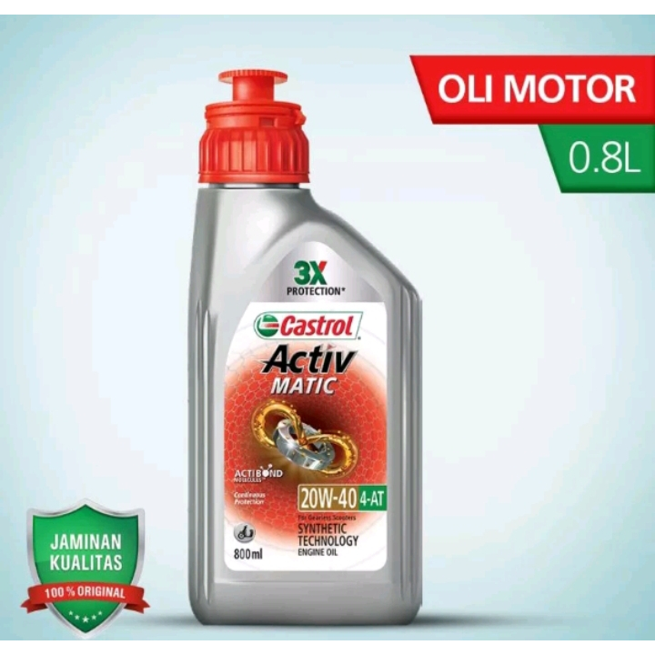 CASTROL ACTIV MATIC 800ML kwalitas original