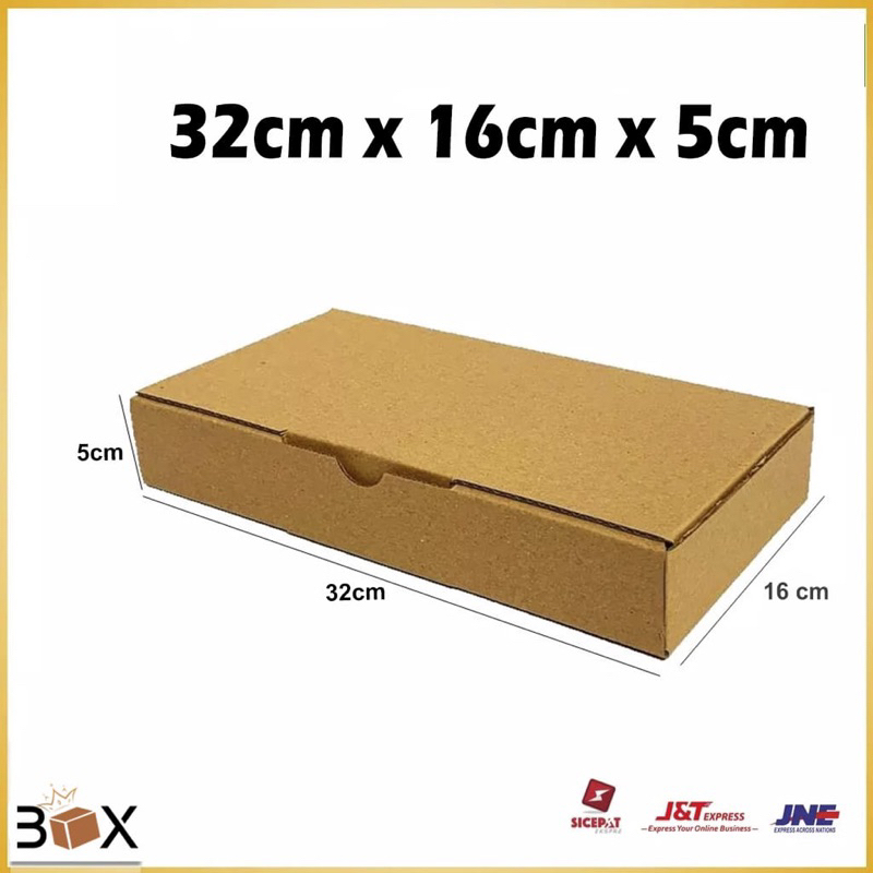 

10 Pcs Kardus Packing 32x16x5 cm Box polos baru | Box | boxsliplock | Box DieCut | Box Hampers | Box Souvenir | box skincare | box Baju | Box Hijab | box pizza | box jam