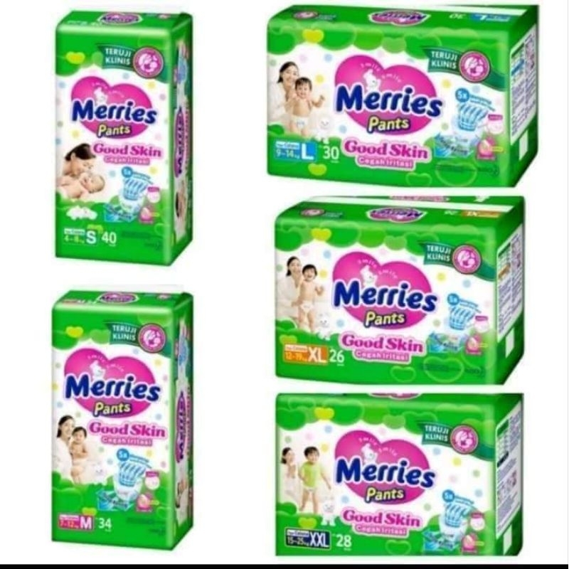 MERRIES POPOK BAYI/MERRIES M/L/XL
