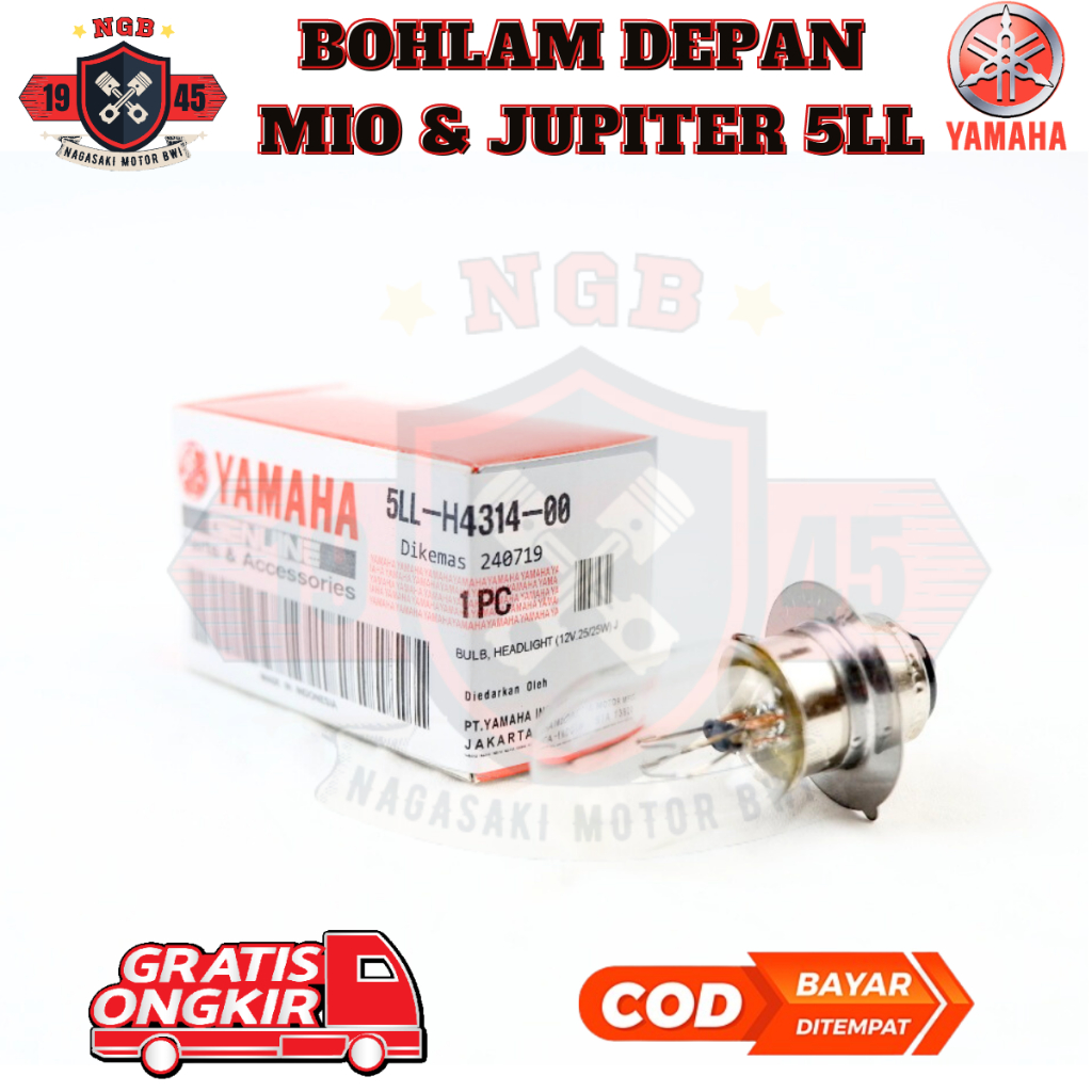 lampu motor depan super terang - bohlam lampu depan motor - Lampu Bohlam Yamaha -  Bohlam Mio - Bohl