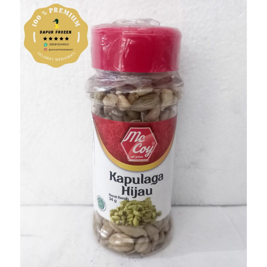 

Mc Coy Kapulaga Hijau 34 gr