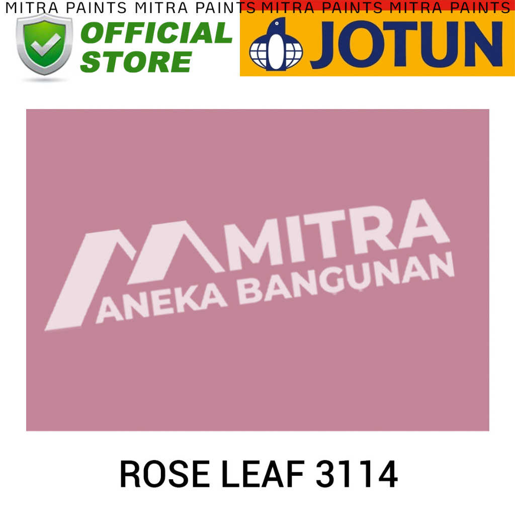 CAT TEMBOK JOTUN INTERIOR EKSTERIOR ROSE LEAF 3114 / DUSTY PINK