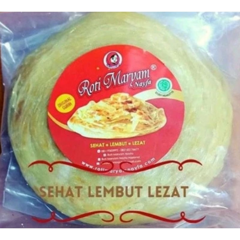 

Roti Maryam Nayfa Original 300gr Isi 3