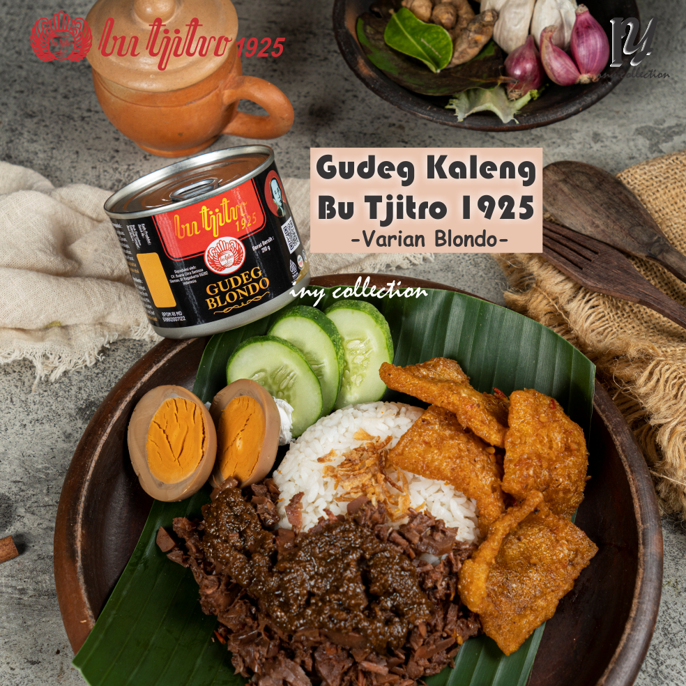 

SUPER SALE TERMURAH ! Gudeg Kaleng Bu Tjitro 1925 Varian Blondo Oleh-Oleh Khas Yogyakarta Free Bubble Wrap