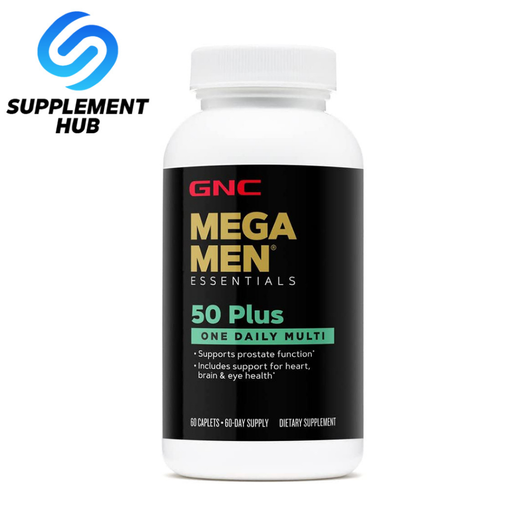 GNC Mega Men 50 Plus One Daily Multivitamin for Men 60 Count