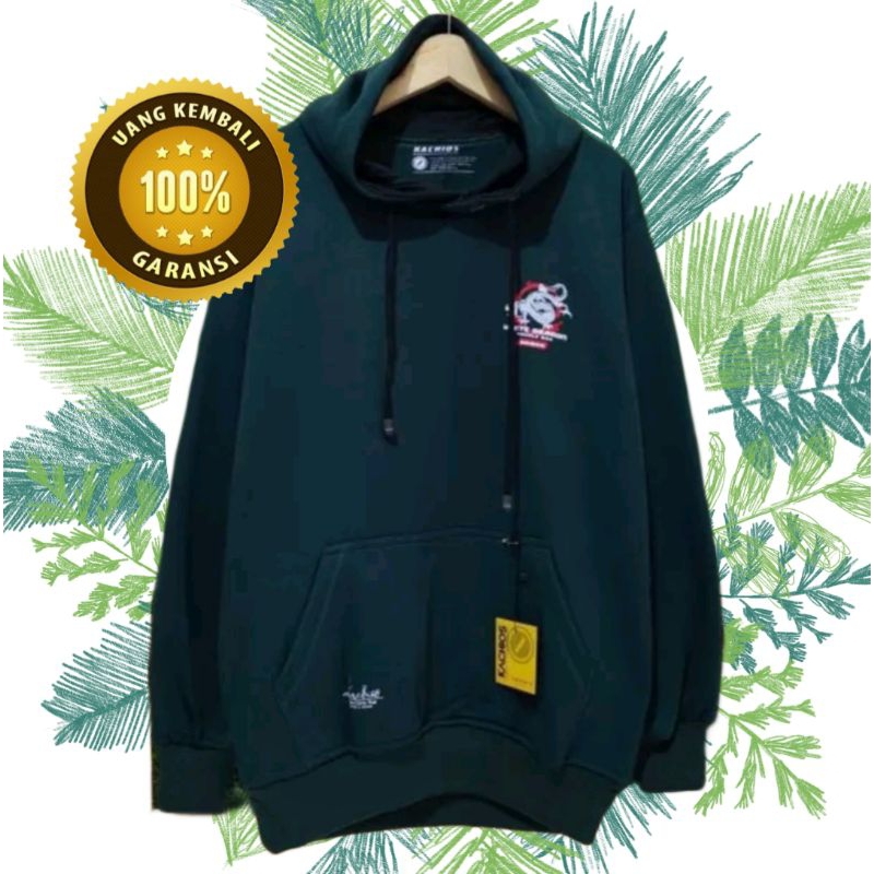 Sweater Hoodie Pria Wanita Distro Kachios Bahan Cotton Flecce Sedia Big Size Jaket distro switer dis