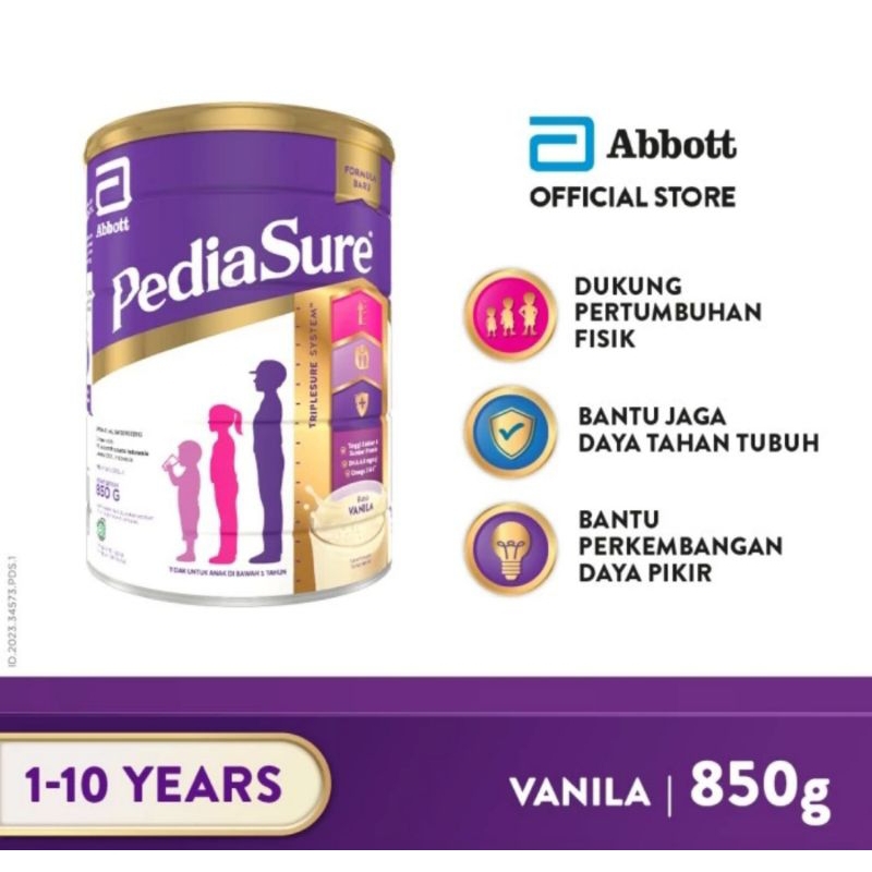 pediasure vanila 850gr
