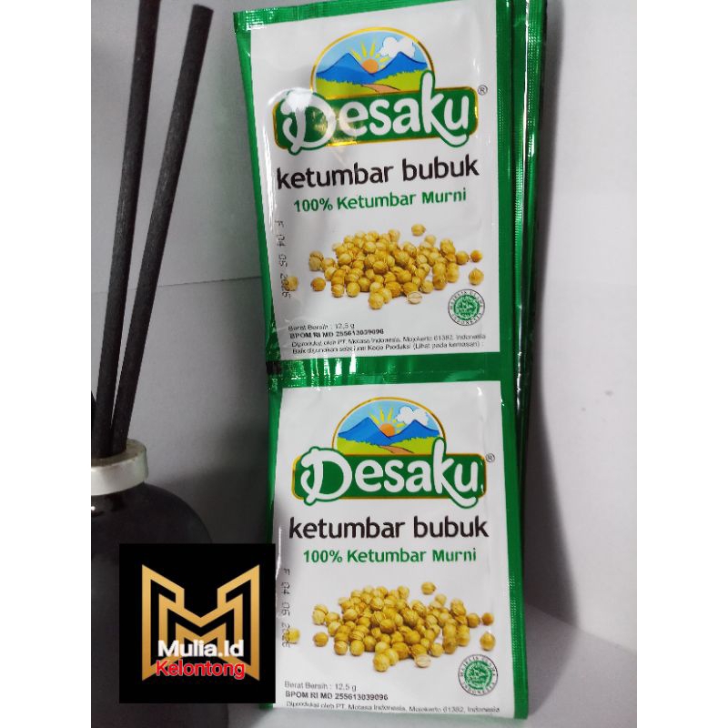 

Desaku Ketumbar Bubuk 12,5 gram (1 renceng 12 pcs)