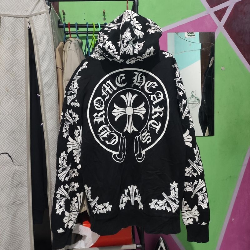 Chrome Hearts Zipper Hoodie