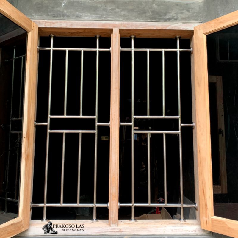 Tralis Jendela Stainless Steel/Tralis Jendela Minimalis/Tralis Jendela