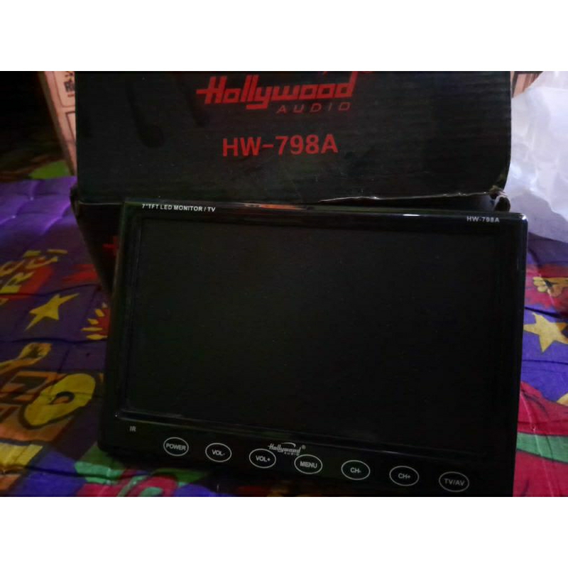 TV MONITOR HOLLYWOOD 7 inch