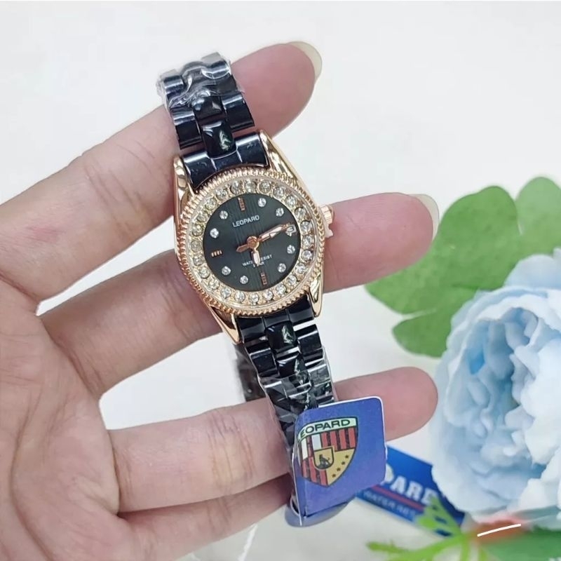 SS.id READY JAM TANGAN WANITA TERBARU/ JAM TANGAN WANITA LEOPARD MATA.