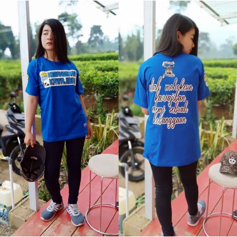 kaos persib distro biru persib