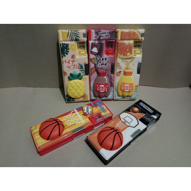 

(Habisin Stok) Tempat Pensil Timbul model Magnet terdapat Rautan