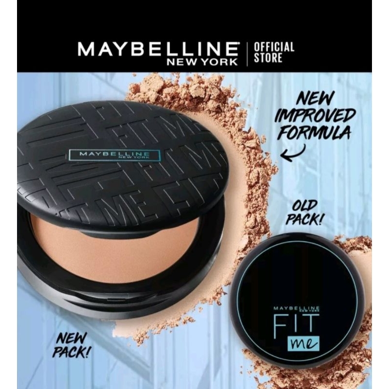 Maybelline Fit Me Matte + Poreless Compact Powder Kemasan Baru