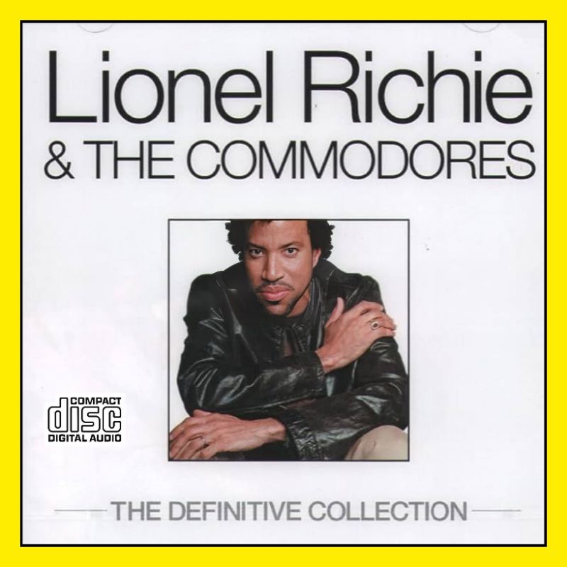 KASET CD LIONEL RICHIE & THE COMMODORES - KASET CD LAGU BARAT LAWAS - KASET CD POP BARAT - KASET CD 