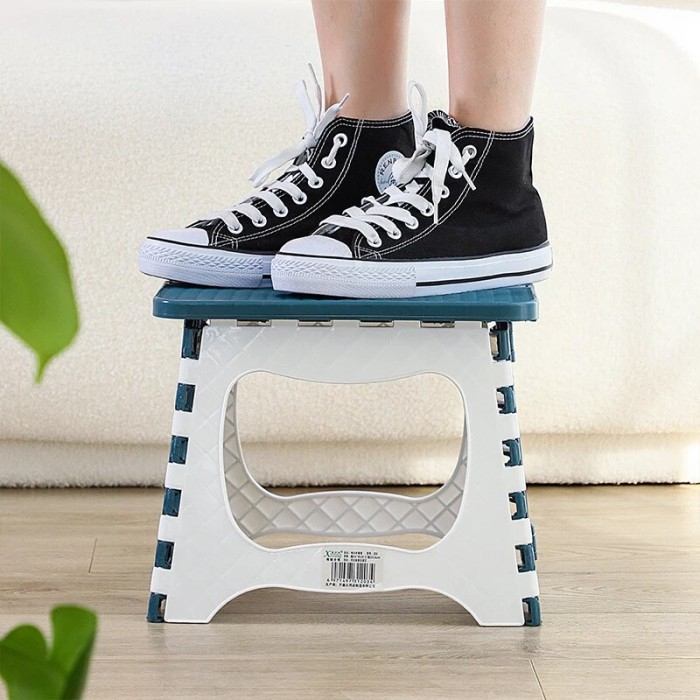 Kursi Lipat Bangku Dingklik Stool Chair Portable Tempat Duduk Praktis - Chair Portabel Serbaguna Mul