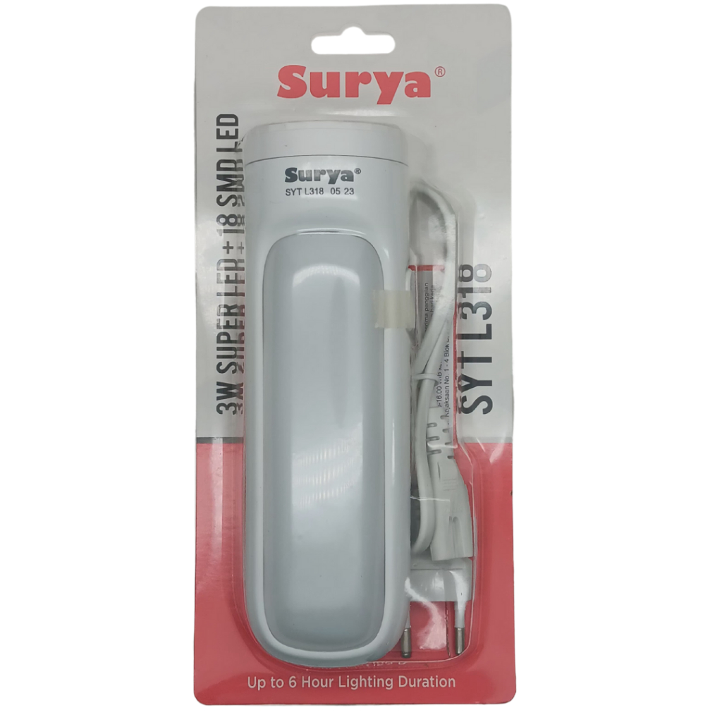 Senter LED Surya SYT L318 Senter Tangan Surya SYTL318