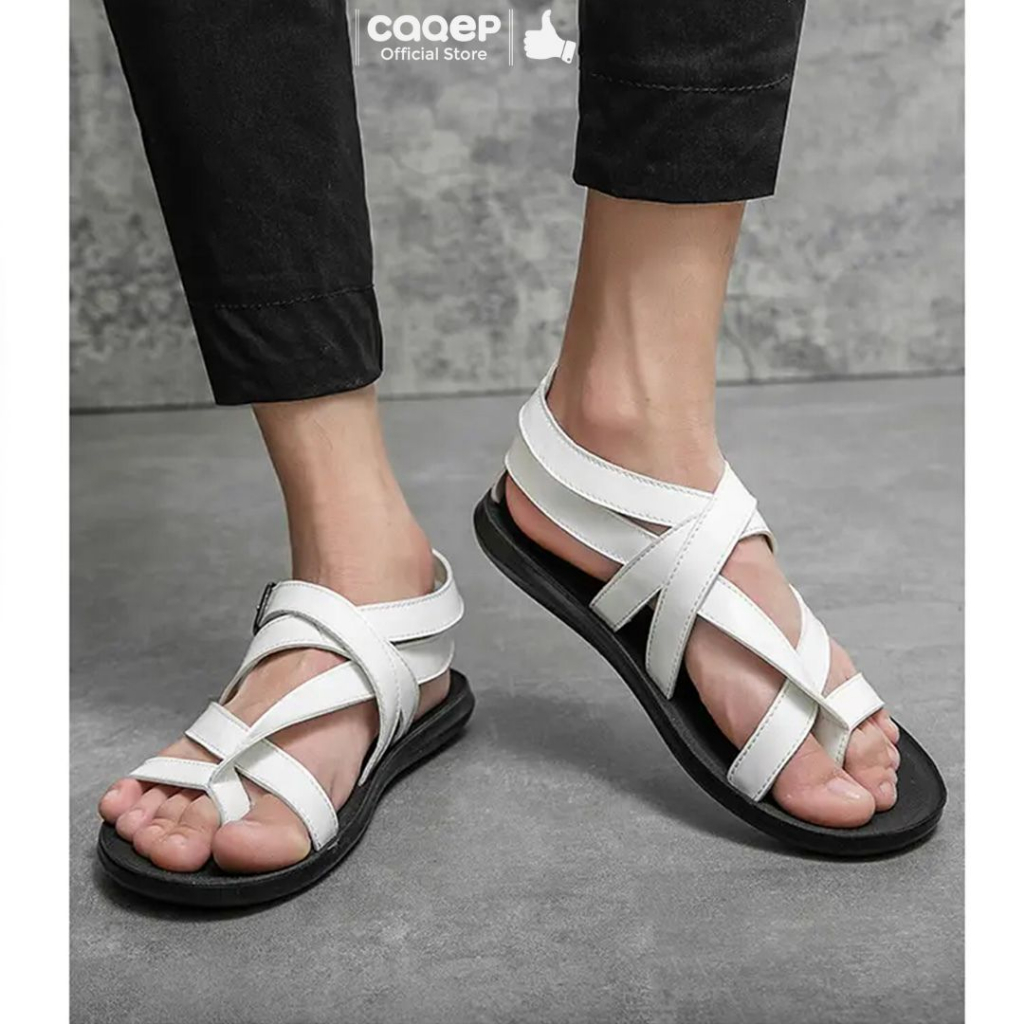 SANDAL PRIA KEREN ZEXION PUTIH ORIGINAL CAQEP