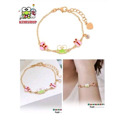 gelang keroppi sanrio