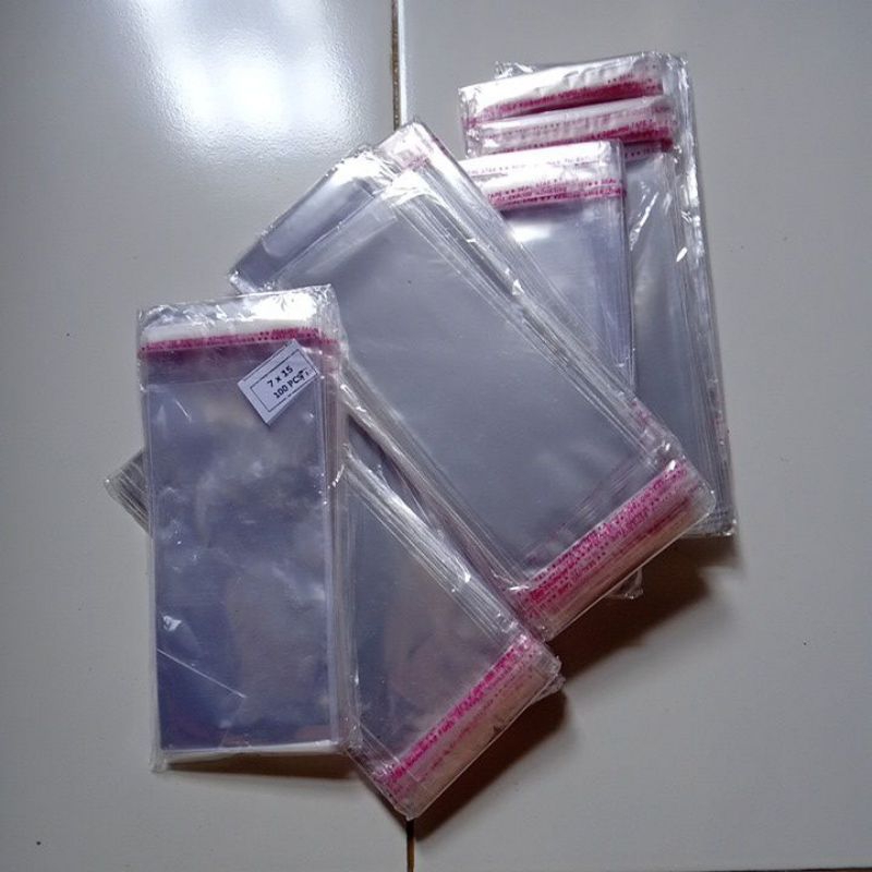 

Plastik OPP ukuran 7 x 15, Plastik Buket Uang