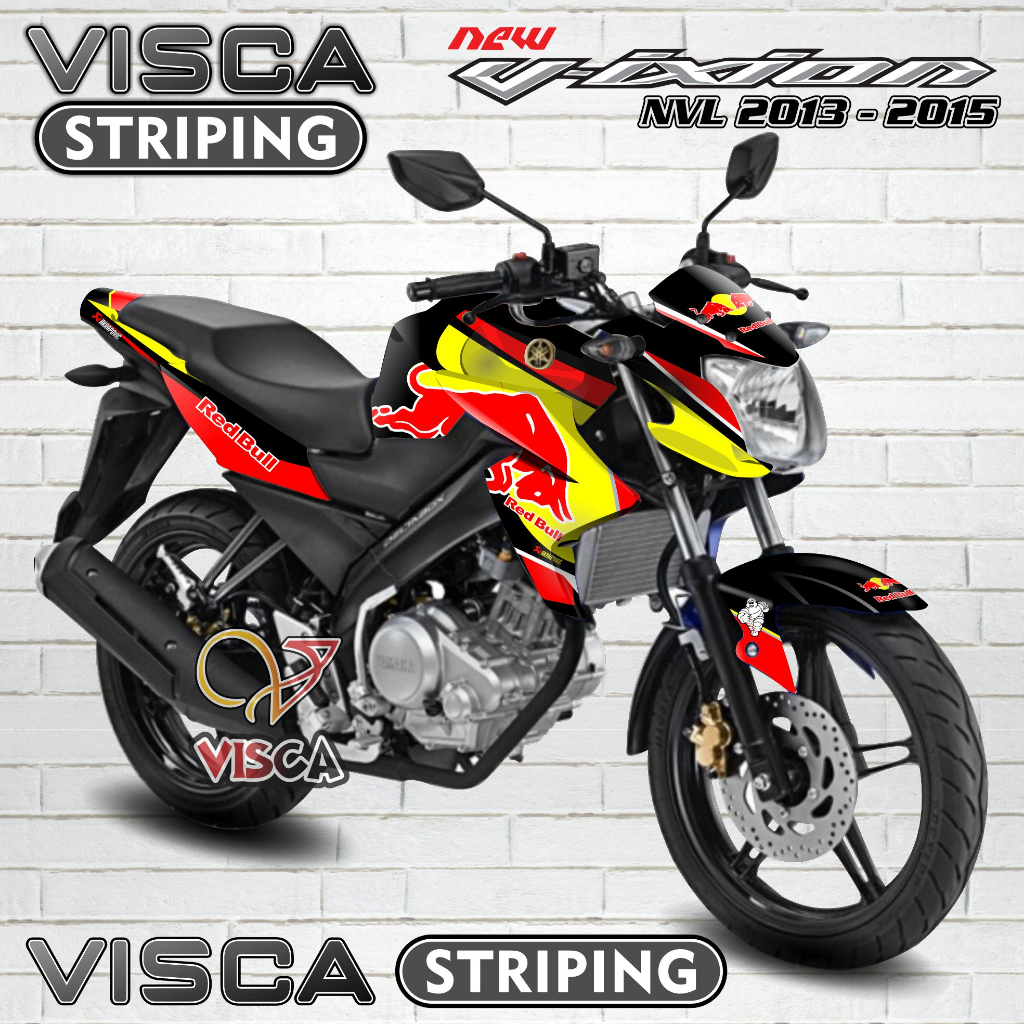 Decal Vixion NVL - Stiker Vixion NVL - Dekal Vixion NVL Full Body - Striping Vixion NVL Variasi - De