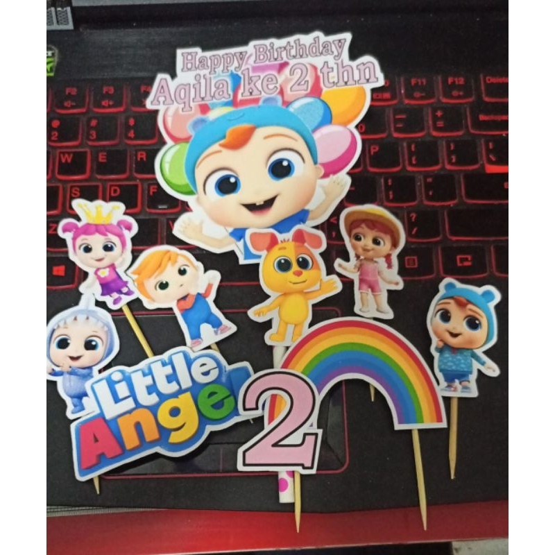 cake topper hiasan kue little angel la250723la