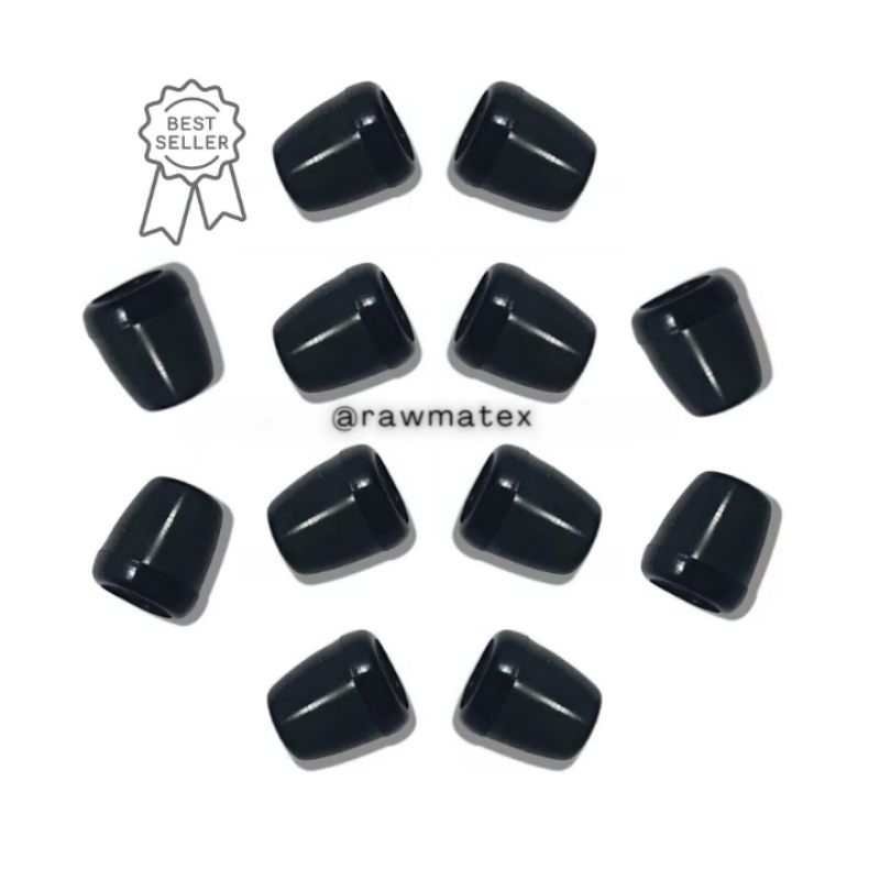 RAWMATEX - Stopper Ujung Tali Kolor - Stoper Jaket / Hoodie - Anting Bulat