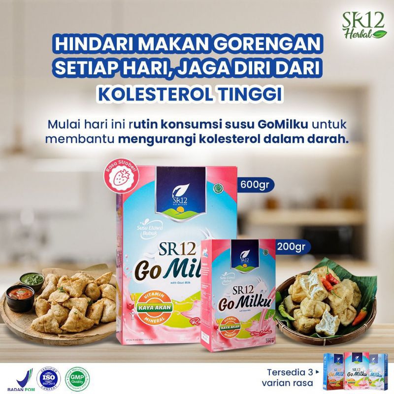 

GOMILKU SUSU KAMBING ETAWA SR12 ✓ Susu dengan banyak manfaat BPOM dan HALAL MUI ✓ Remeisha Store SR12